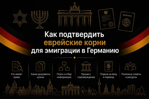 Как подтвердить еврейские корни для эмиграции в Германию