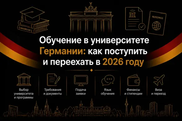 Обучение в университете Германии: как поступить и переехать в 2026 году
