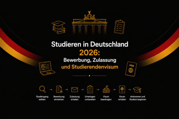 Studieren in Deutschland 2026: Bewerbung, Zulassung und Visum