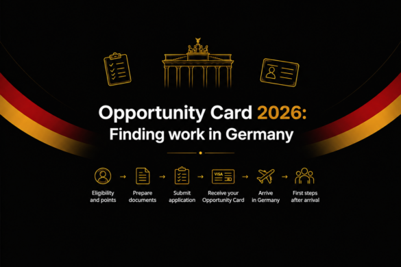 Germany’s Opportunity Card 2026: requirements, points and job search