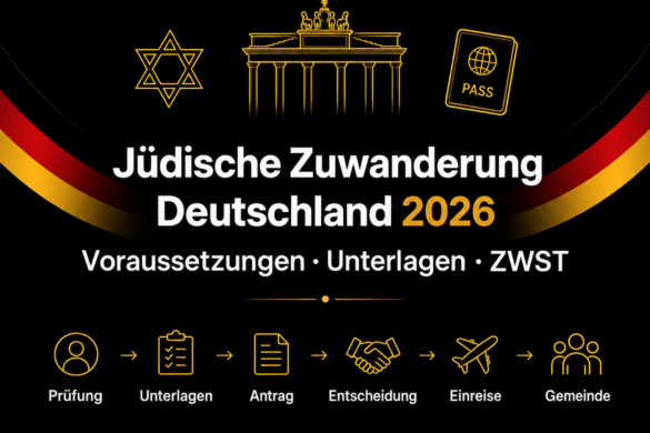 Jüdische Zuwanderung nach Deutschland 2026: Voraussetzungen, Unterlagen und ZWST