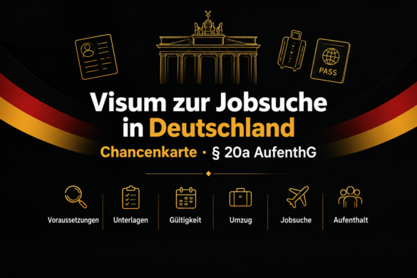 Visum zur Jobsuche: Chancenkarte für Deutschland