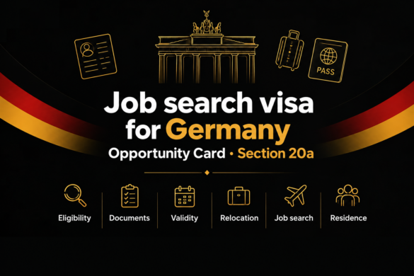 Germany job search visa: the Opportunity Card