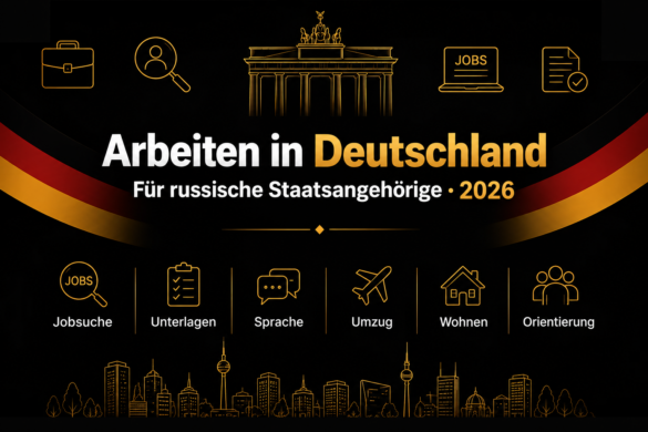 Arbeiten in Deutschland als russische Fachkraft: Stellensuche und Umzug 2026