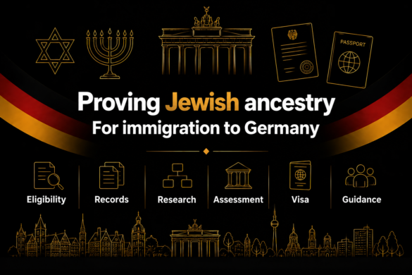 Proving Jewish ancestry for immigration to Germany