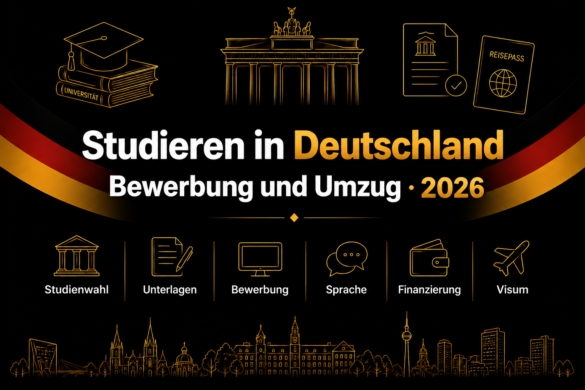 Studieren in Deutschland: Bewerbung und Umzug 2026