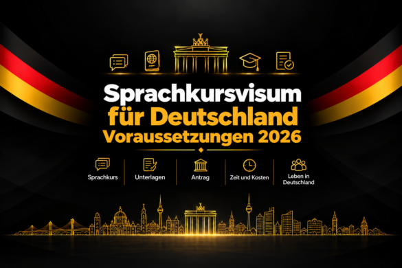 Sprachkursvisum Deutschland 2026: Voraussetzungen