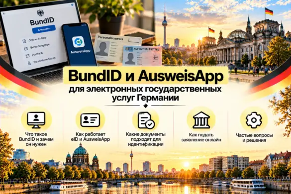 BundID и AusweisApp для электронных государственных услуг Германии