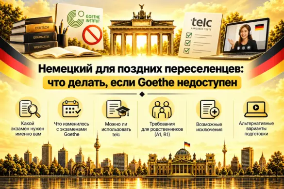 Немецкий для поздних переселенцев: что делать, если Goethe недоступен