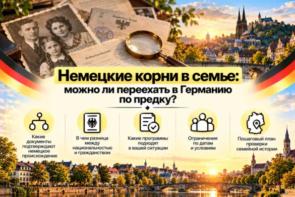 Немецкие корни в семье: можно ли переехать в Германию по предку?
