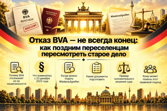 Отказ BVA — не всегда конец: как поздним переселенцам пересмотреть старое дело