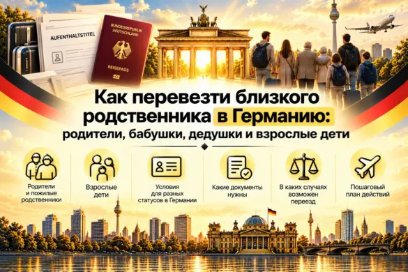 Как перевезти близкого родственника в Германию: родители, бабушки, дедушки и взрослые дети