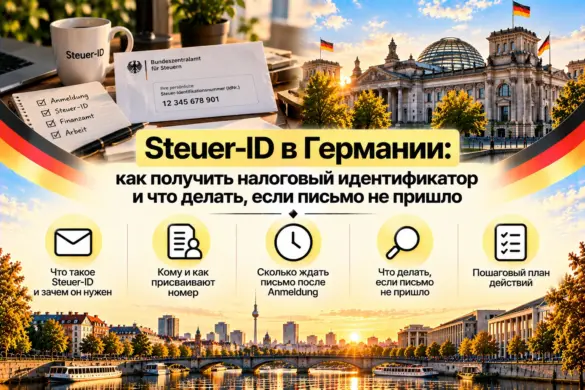 Steuer-ID в Германии: как получить налоговый идентификатор и что делать, если письмо не пришло