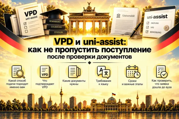 VPD и uni-assist: как не пропустить поступление после проверки документов